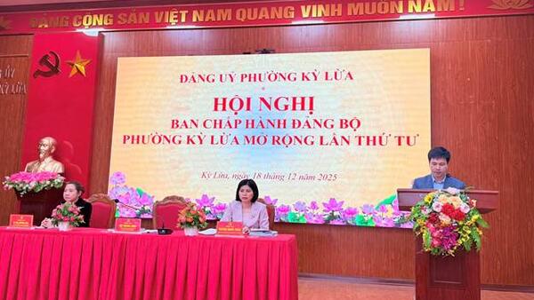 HỘI NGHỊ BAN CHẤP HÀNH ĐẢNG BỘ PHƯỜNG KỲ LỪA MỞ RỘNG LẦN THỨ TƯ