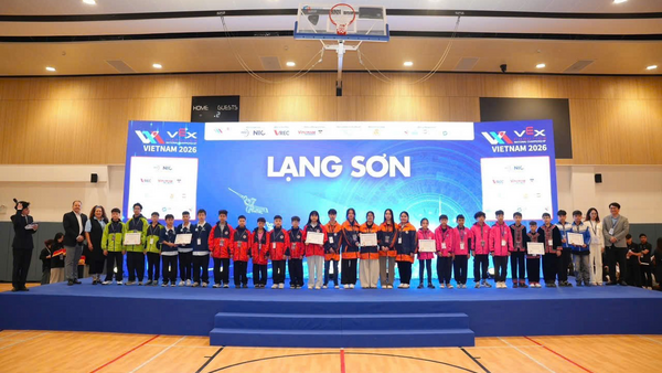 Tỏa sáng trí tuệ STEM – Học sinh Cao Lộc và Hoàng Văn Thụ phường Kỳ Lừa ghi dấu ấn tại vòng chung kết quốc gia VEX ROBOTICS 2026
