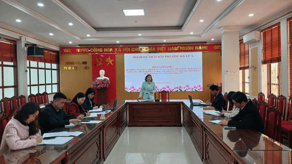 Hội đồng nhân dân phường kỳ Lừa kiểm tra về công tác chuẩn bị bầu cử Đại biểu Quốc hội khoá XVI và đại biểu HĐND các cấp nhiệm kỳ 2026-2031 trên địa bàn phường.