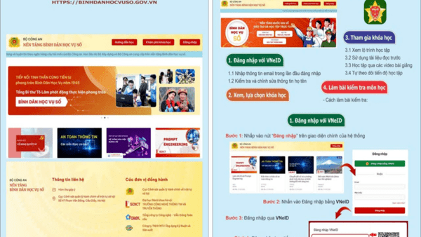 PHƯỜNG KỲ LỪA TUYÊN TRUYỀN PHONG TRÀO “BÌNH DÂN HỌC VỤ SỐ” – NỀN TẢNG PHÁT TRIỂN TRONG KỶ NGUYÊN SỐ