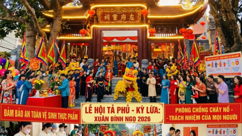 VÌ MỘT NGÀY CHÍNH HỘI TẢ PHỦ - KỲ LỪA, AN TOÀN, VĂN MINH: TRÁCH NHIỆM TỪ MỖI MÂM CỖ