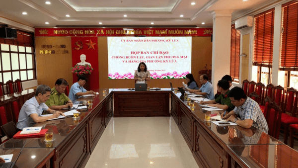 Họp triển khai Ban Chỉ đạo 389 phường Kỳ Lừa